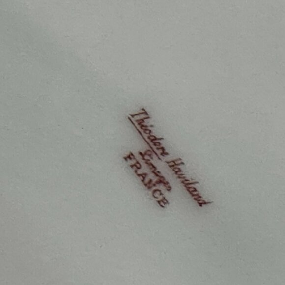 Limoges Haviland C.H. Field Rose Floral Gold Rim 17" Serving Platter Early 1900 - Picture 3 of 3